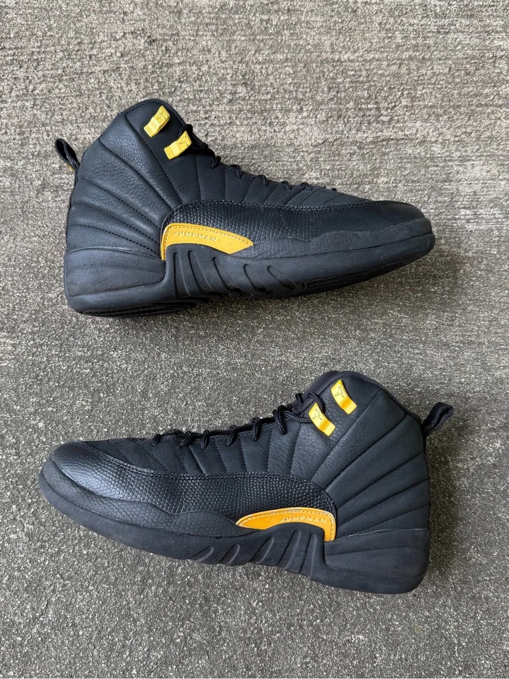 Air Jordan 12 Retro Black Taxi (GS) Gradeschool Kids’ Shoes Size 7Y 153265-071
